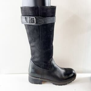Blondo Canada Waterproof Knee High Riding Boots Black 10